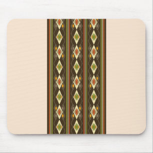 Äthiopisches Tebeb-Muster Mousepad