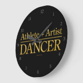Athlet + Künstler = Tänzer Große Uhr (Winkel)