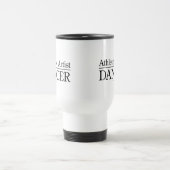 Athlet + Künstler = Tänzer Reisebecher (Mittel)
