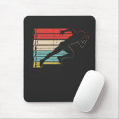 Athlet Läufer Mousepad (Mit Mouse)