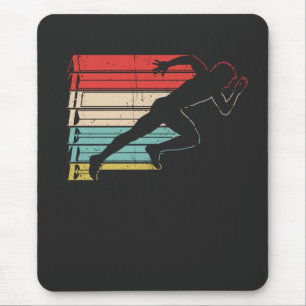Athlet Läufer Mousepad