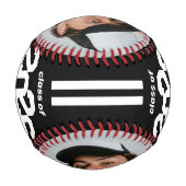 Athlete 2025 Abschluss Custom Foto Baseball (Rückseite)