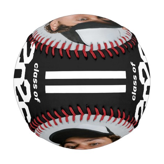 Athlete 2025 Abschluss Custom Foto Baseball (Rückseite)