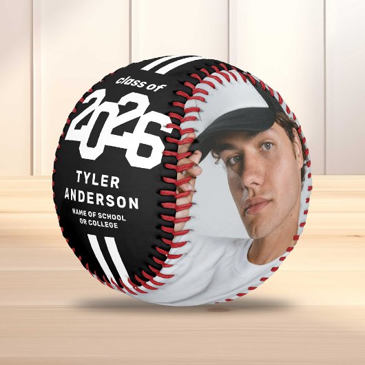 Athlete 2025 Abschluss Custom Foto Baseball