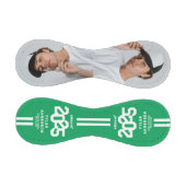 Athlete 2025 Green Abschluss Custom Foto Baseball (Paneele)