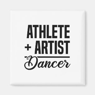Athlete + Artist = Tänzerin Ballerina Balletanz Ta Magnet