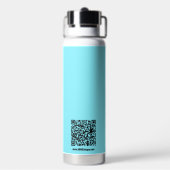 Athlete Fitness Coach Kettlebell Fuel Your Fire Trinkflasche (Hinten)