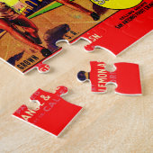 Athlete Fruchtkartett der 30er Jahre Puzzle (Seite)