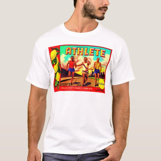 Athlete Fruchtkartett der 30er Jahre T-Shirt (Vorderseite)