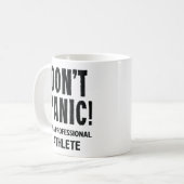 Athlete Funny Gift Kaffeetasse (Vorderseite Links)