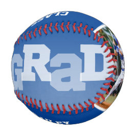 Athlete GRAD Blue Ombre Abschluss Foto Baseball