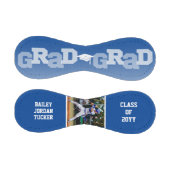 Athlete GRAD Blue Ombre Abschluss Foto Baseball (Paneele)