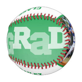 Athlete GRAD Green Ombre Abschluss Foto Baseball
