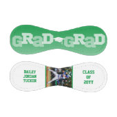 Athlete GRAD Green Ombre Abschluss Foto Baseball (Paneele)