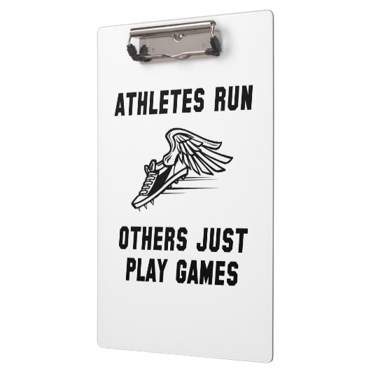 Athleten-Lauf Klemmbrett (Links)