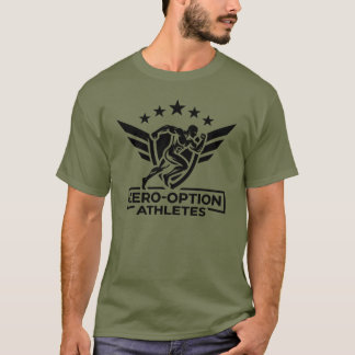 Athleten mit Null-Option T-Shirt