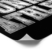 Athlete's Gonna Athlete Determination Competitive  Poster (Ecke)