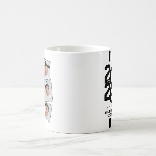 Athletic 2025 Abschluss Foto Kaffeetasse (Mittel)