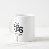 Athletic 2025 Abschluss Kaffeetasse (Vorderseite Links)