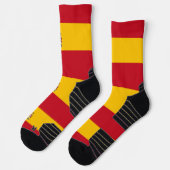 Athletic Crew Sock mit der Flagge Spaniens Socken (Links)