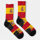 Athletic Crew Sock mit der Flagge Spaniens Socken (Rechts)