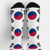 Athletic Crew Sock mit der Flagge Südkoreas Socken (Oben)