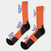 Athletic Crew Sock mit der Flagge von New York Cit Socken (Links)