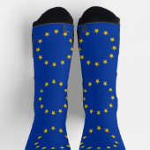 Athletic Crew Sock mit Fahne der europäischen Gewe Socken (Oben)