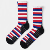 Athletic Crew Sock mit Fahne von Hawaii, USA Socken (Links)