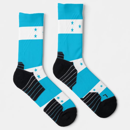 Athletic Crew Sock mit Fahne von Honduras Socken (Rechts)