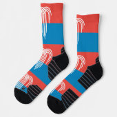 Athletic Crew Sock mit Fahne von Kansas City, USA Socken (Links)