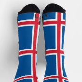 Athletic Crew Sock mit Flagge Islands Socken (Oben)