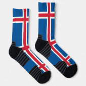 Athletic Crew Sock mit Flagge Islands Socken (Rechts)