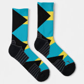 Athletic Crew Sock mit Flagge von Bahamas Socken (Rechts)