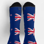 Athletic Crew Sock mit neuseeländischer Flagge Socken (Oben)