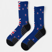 Athletic Crew Sock mit neuseeländischer Flagge Socken (Links)