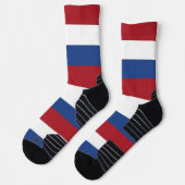 Athletic Crew Sock mit niederländischer Flagge Socken (Links)
