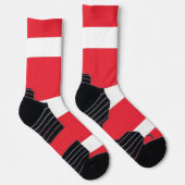 Athletic Crew Sock mit österreichischer Flagge Socken (Rechts)