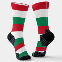 Athletic Crew Sock mit ungarischer Flagge