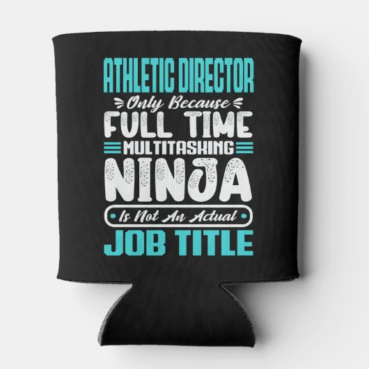 Athletic Director Multitasker Teacher Coach Skill Dosenkühler (Rückseite)