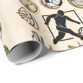 "Athletic Edge" Geschenkpapier (Rolleneckpunkt)