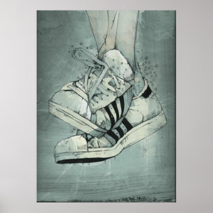 Athletic Feet Poster