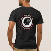 Athletic Fit Bella Leinwand RAM-T - Shirt, Schwarz T-Shirt (Rückseite)