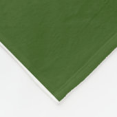 Athletic Forest Green Black COACH Racing Stripes Fleecedecke (Ecke)