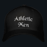 Athletic Men Custom Text Strength Style Pride-Hat Bestickte Baseballkappe<br><div class="desc">Der "Athletic Men" bestickte Hut in Royal Blue ist für diejenigen gedacht,  die Kraft,  Ausdauer und Entschlossenheit verkörpern. Die kühne Stickerei zeichnet sich durch ihren Stolz auf Athletik und eine Gewinnerin aus.</div>