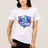 Athletic School Spirit Shirt - Mascot & Team Prix (Vorderseite)
