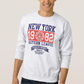 Athletic sport new york typography sweatshirt (Vorderseite)