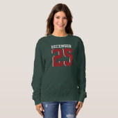 Athletic Sports December 25 Jersey Style Sweatshirt (Vorne ganz)