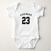 Athletic Sports White Black individuelle Name Numb