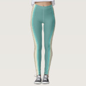 Athletic Stripe | Doppelfarbig Leggings (Vorderseite)